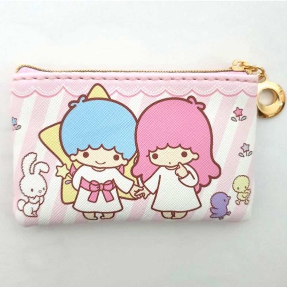 Sanrio Little Twin Stars Kiki & Lala Mini Coin Purse Pouch